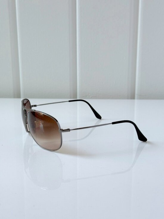 Ray-Ban RB3293 - GUNMETAL Frame BROWN GRADIENT Lenses 63mm Non-Polarized
